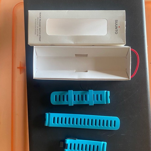 Suunto λουράκι 22mm Dive 1 σιλικόνης τιρκουάζ καινούργιο