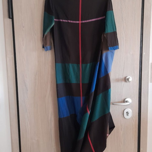 Issey Miyake summer dress size S used, colorful