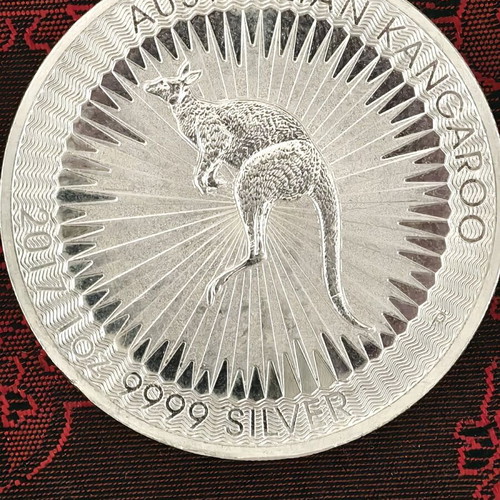 Silver coin 1 oz .999 used, random year