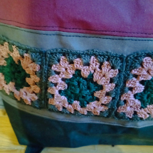 Handmade backpack new multicolor large size