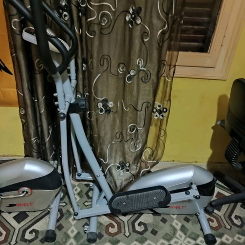 Exercise bike and fitness equipment like new