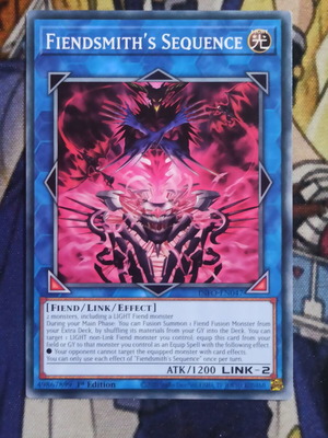 Fiendsmith's Sequence Link Monster κάρτα σαν καινούργιο