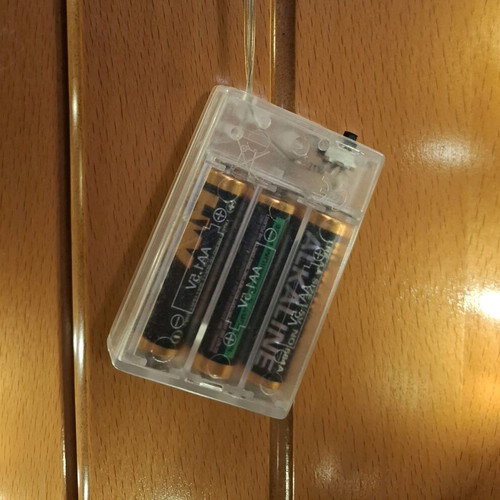 Battery-Powered String Lights Warm White