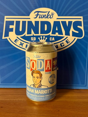 Funko Soda Brian Mariotti LE 2000 Fundays 2022 νέα, σφραγισμένη