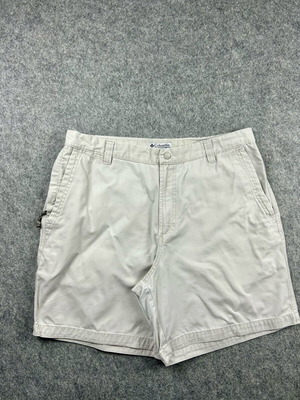 Columbia women's chino shorts used, size 16 EU46 XL XXL, beige
