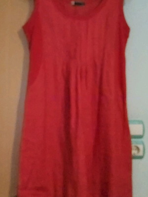 Julia Bergovich women's dress size 38 like new, red