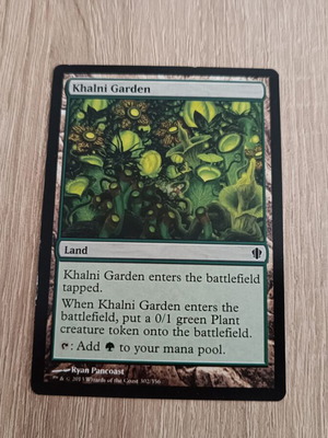 Khalni Garden MTG Land card near mint