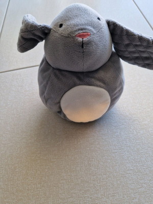 Plush bunny with night light like new