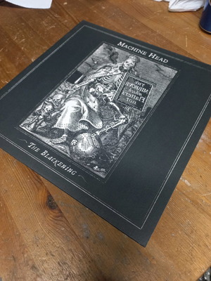 Machine Head The Blackening vinyl used