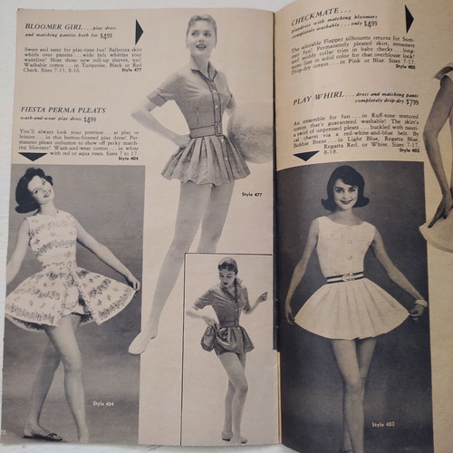 Vintage Paris Collection fashion catalog 1959-1960 used