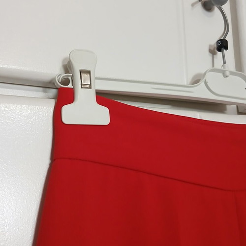 Zara women's zip culotte pants size small red like new