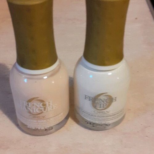 Orly French Manicure and French Deep set used