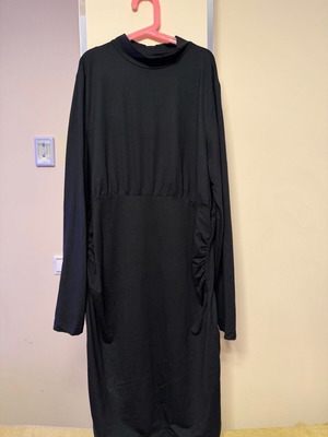 Sinsay maternity dress like new, black, XXL