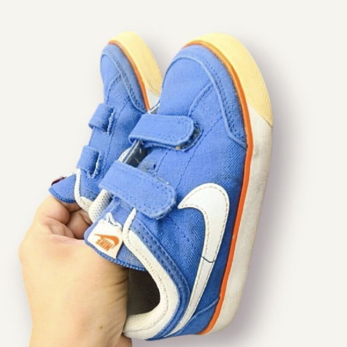 Nike genuine sport kids shoes used size 27 blue