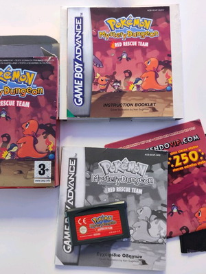 Gameboy Advance Pokemon Mystery Dungeon complete in box mint 10/10