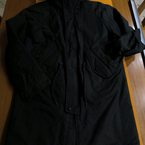 Lee men's parka size M black like new