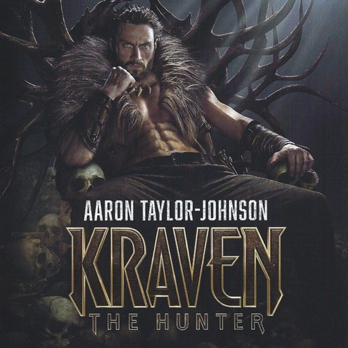 Kraven the Hunter Blu-ray Region B 2024 action fantasy adventure