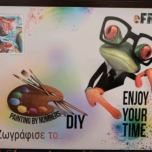 DIY painting canvas new with 40x50 frame