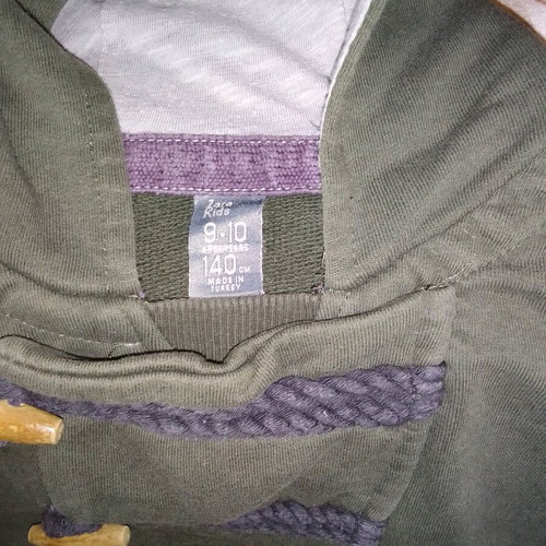Zara kids khaki sweatshirt for boys 9-10 years like new