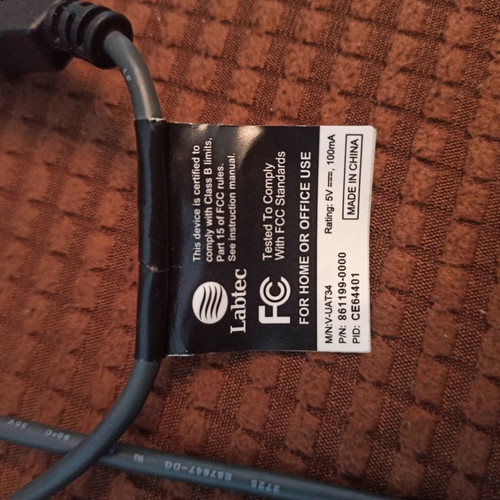 Labtec USB computer camera used, very good condition