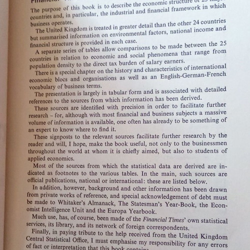 Financial Times Yearbook 1969 used, English