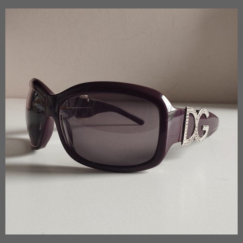 Dolce & Gabbana women's sunglasses used, dark purple