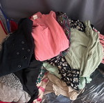 Women's clothing collection used, various brands including Mango
