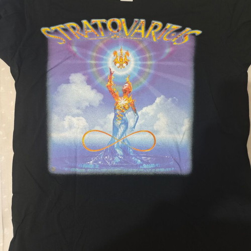 Stratovarius Elements T-shirt Large like new, authentic, screen print