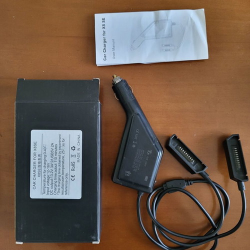 Car charger for FIMI X8 SE 2020 drone batteries used