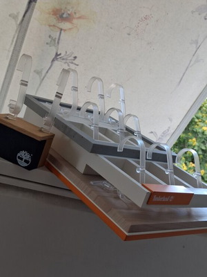 Timberland watch display bases used, large and small set