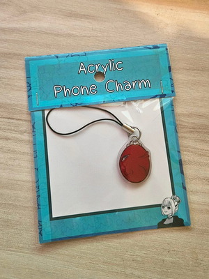 Berserk Crimson Behelit Handmade Phone Charm