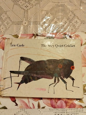 The Very Quiet Cricket children's book used in English