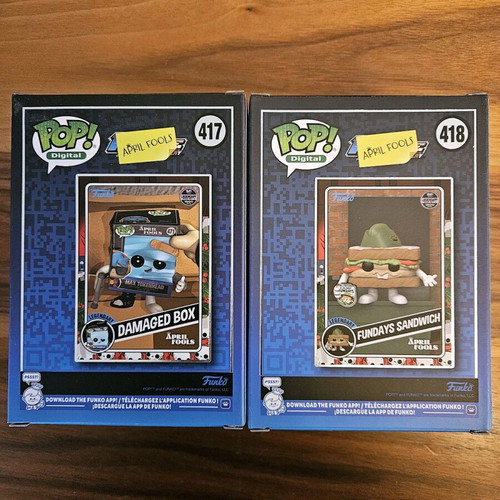 Funko Pop April Fools in perfect condition, rare NFT
