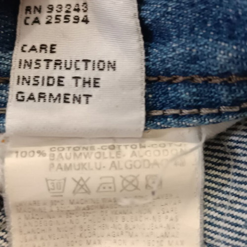 Men's Diesel denim bermuda shorts used, size 31, no stretch