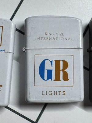 Vintage promotional lighters set of 3 used, collectible