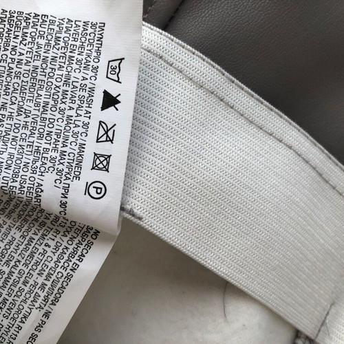 BSB gray leggings leather texture new no L