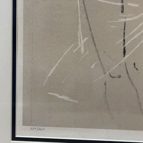 G. Tsarouchis Lithograph limited edition, like new