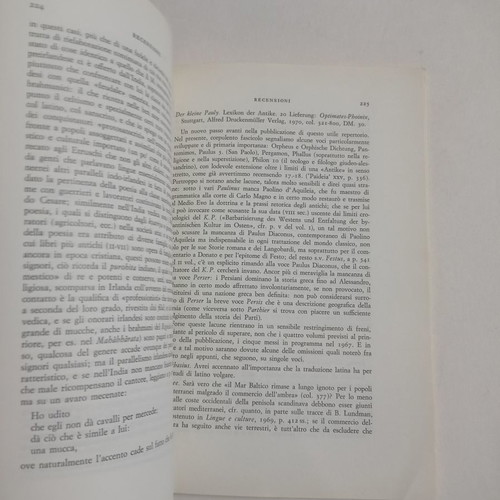 Paideia magazines used, 2 issues 1966 and 1971, Italian