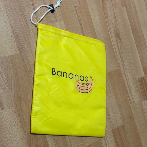Banana storage bag new, washable, lightweight, yellow