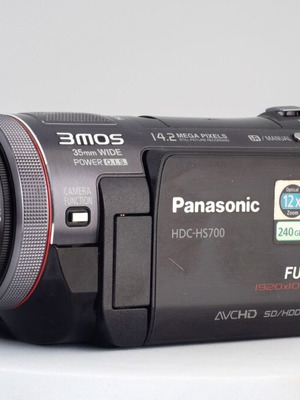 Panasonic HDC-HS700 Full HD Professional Camcorder used with 240GB HDD