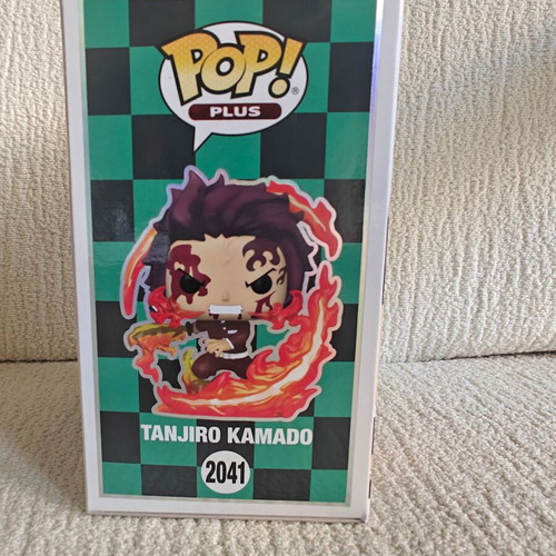 Funko Pop Plus Demon Slayer Tanjiro Kamado #2041 with Protector new
