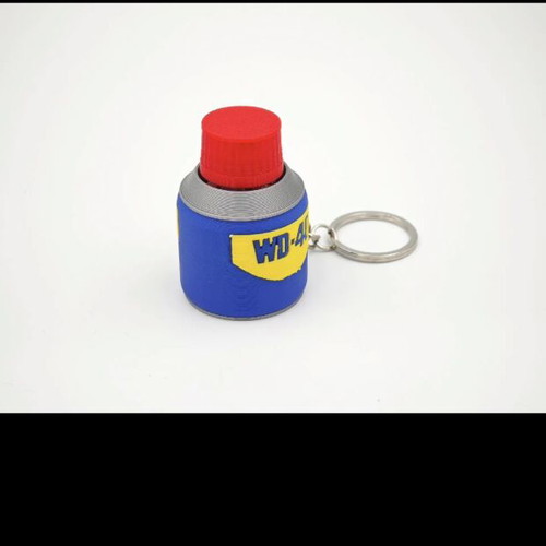 WD40 Fidget Clicker Stress Relief Keyring new
