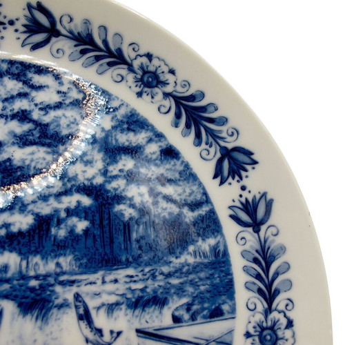 Vintage Seltmann Weiden Decorative Porcelain Plate Wisdom 1978 with Box