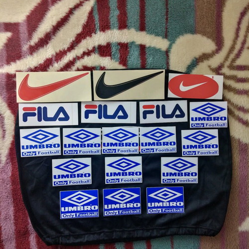 Nike Fila Umbro vintage 90s stickers new