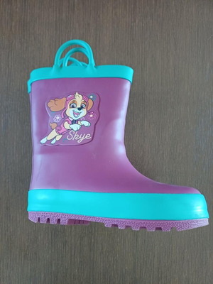 Παιδικές γαλότσες Paw Patrol με την Skye νούμερο 26 σαν καινούργιο μωβ