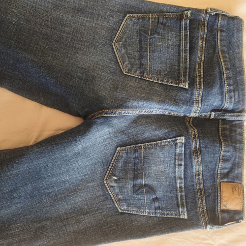 American Eagle women's skinny jeans, medium size, blue