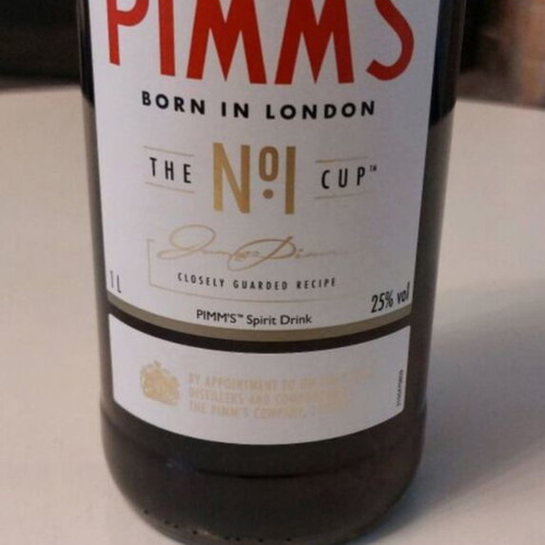 Pimm's No. 1 Cup sealed classic British spirit drink 1L