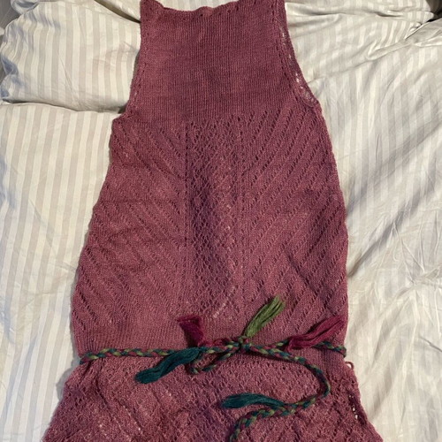 Zara knitted top like new, rotten apple color, size M