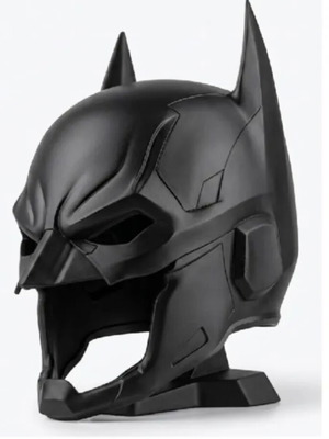 Batman Cowl 3D printed collectible for cosplay and gaming room