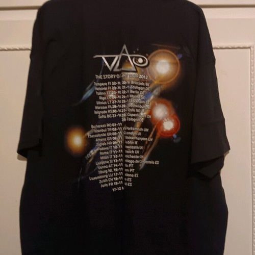 Steve Vai 2012 tour shirt new, black, size XL